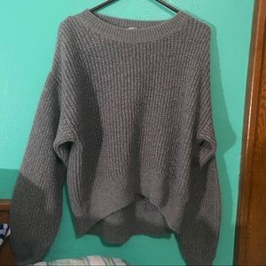 Grey sweater